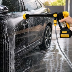 DENX DX2595 مضخة غسيل متنقلة 21 فولت 1باتري