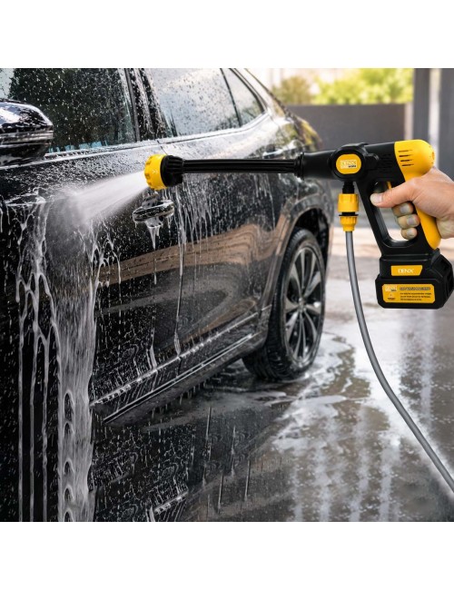DENX DX2595 HIGH PRESSURE CAR WASHER 21V DC LITHIUM ION BATTERY