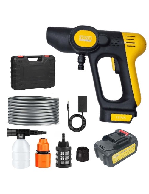 DENX DX2595 HIGH PRESSURE CAR WASHER 21V DC LITHIUM ION BATTERY