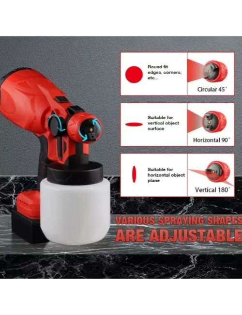 DENX DX3315- 21V 2 BATTERY مسدس صبغ مع ماكينة بريشر