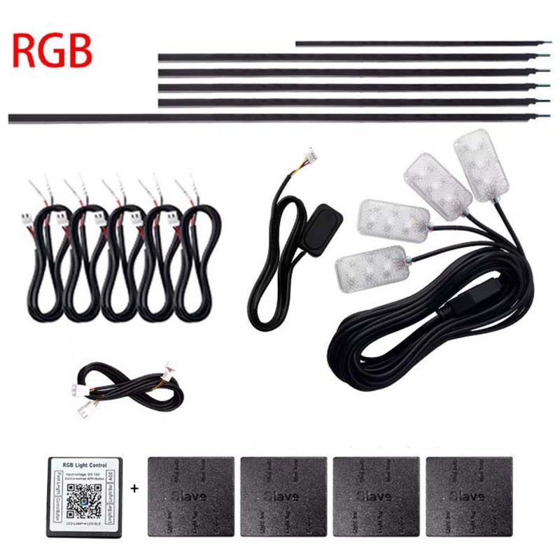 90CM RGB 1-10 LED AMBIENT LIGHT