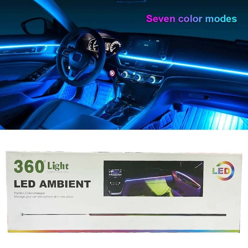 90CM RGB 1-10 LED AMBIENT LIGHT