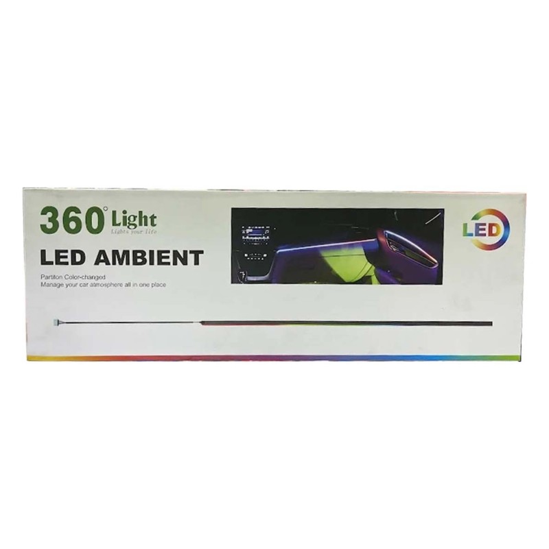 90CM RGB 1-10 LED AMBIENT LIGHT