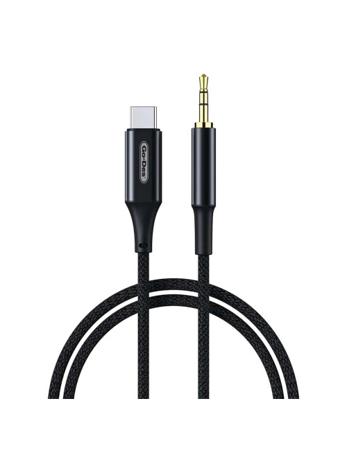 GD-GAC-365 TYPE-C TO AUX AUDIO CABLE 3.5MM 1MTR