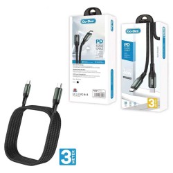 GD-UC639 TC-TC PD TYPE C TO TYPE C CHARGING CABLE 60W 3MTR