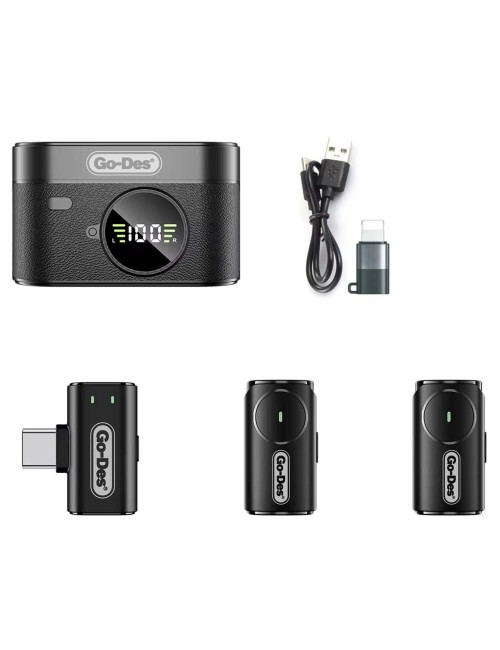 GD-WS312- 2-IN-1 ميكروفون مع و ت ج