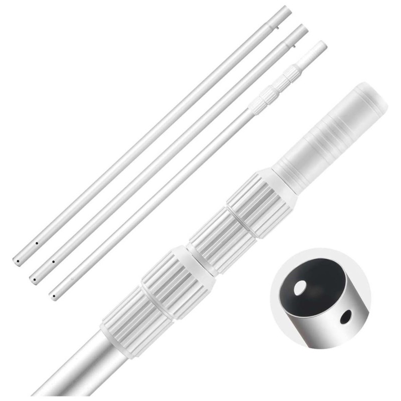 THREE LEVEL TELESCOPIC ALUMINIUM POLE 5.4 MTR