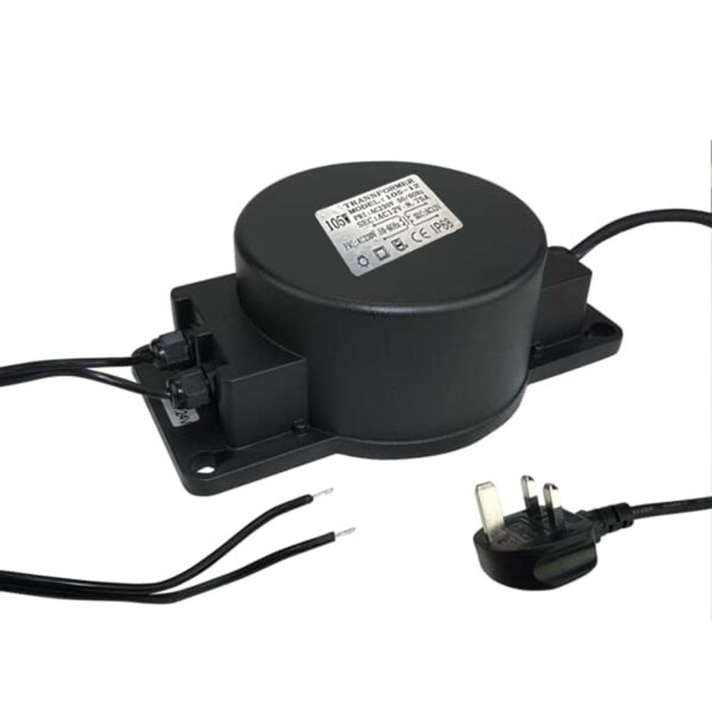 ET-105W OUTDOOR SWIMMING POOL TRANSFORMER 12V IP68