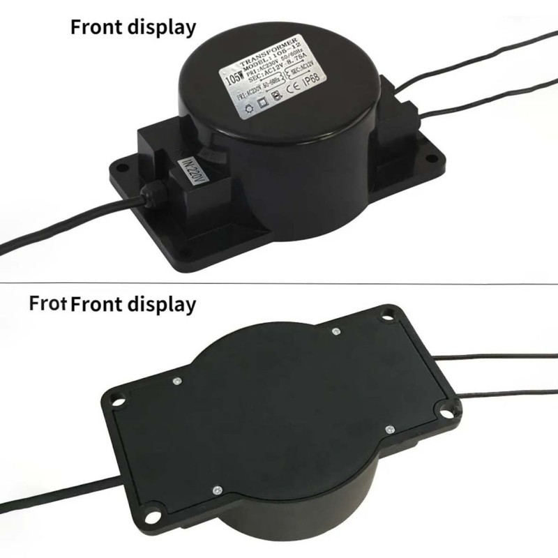 ET-105W OUTDOOR SWIMMING POOL TRANSFORMER 12V IP68