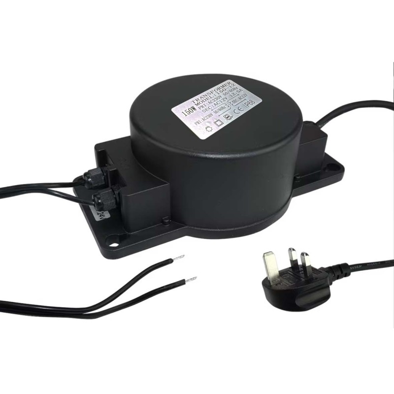 ET-150W OUTDOOR SWIMMING POOL TRANSFORMER 150W 12V IP68