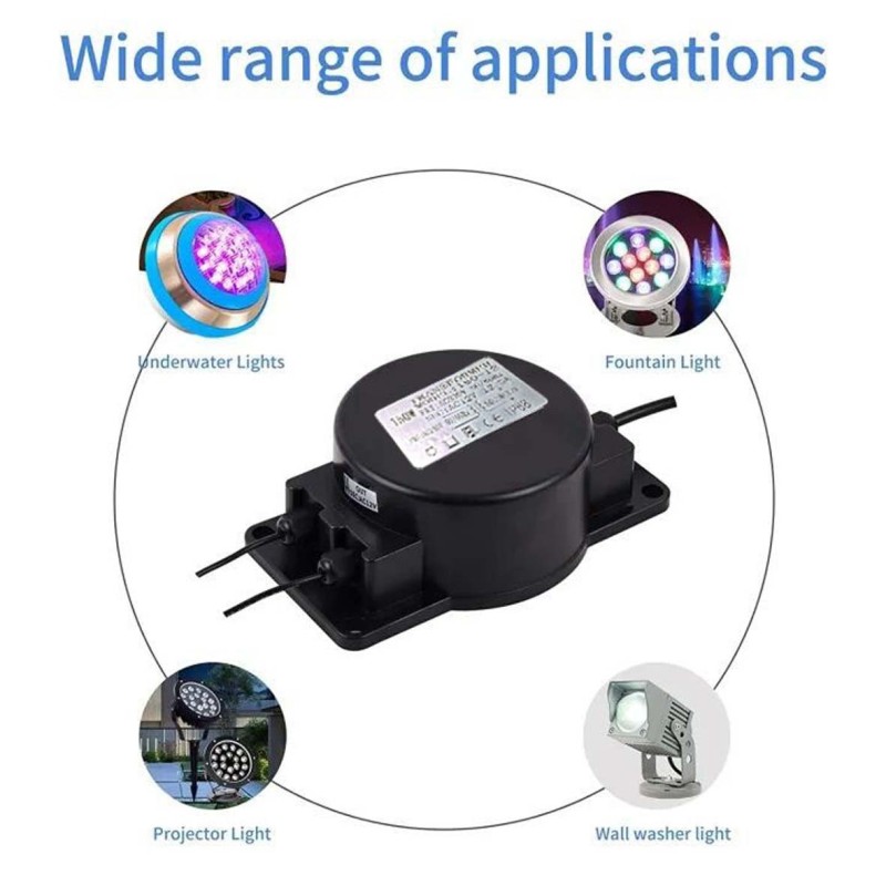 ET-150W OUTDOOR SWIMMING POOL TRANSFORMER 150W 12V IP68