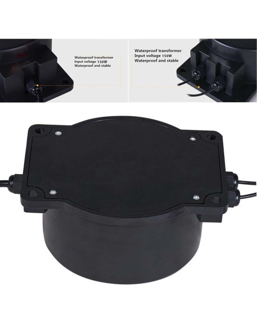 ET-150W OUTDOOR SWIMMING POOL TRANSFORMER 150W 12V IP68