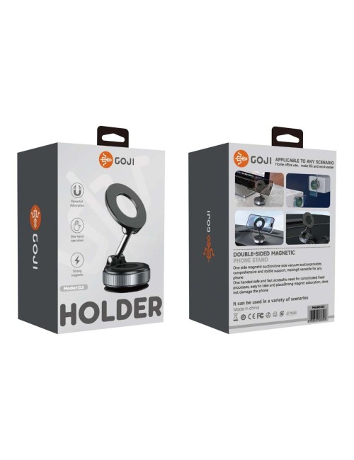 GOJI G3 MAGSAFE HOLDER SUCTION CUP PHONE MOUNT,ADJUSTABLE SWIVEL LOCK