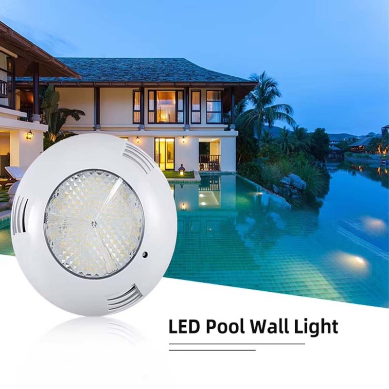 SH-007- ABS+UV POOL LIGHT UNDERWATER LED WARM WHITE 12V IP68