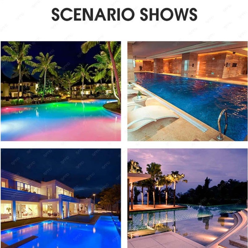 PI-108R POOL LIGHT UNDERWATER LED RGB AC 12V 25W IP68
