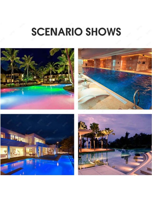 PI-108R POOL LIGHT UNDERWATER LED RGB AC 12V 25W IP68