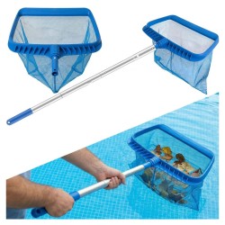 SWIMMING POOL LEAF SKIMER DEEP NET RAKE