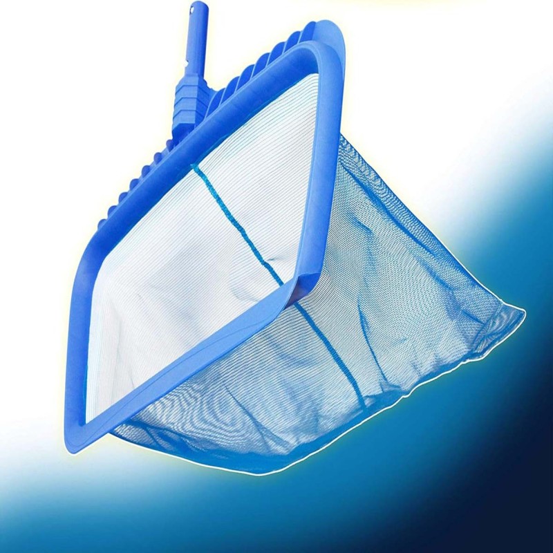 SWIMMING POOL LEAF SKIMER DEEP NET RAKE