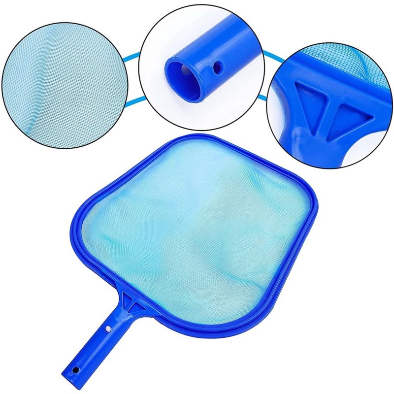 SWIMMING POOL LEAF SKIMER STRAIGHT NET SMALL RAKE