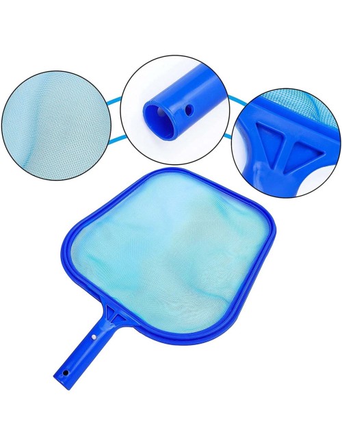 SWIMMING POOL LEAF SKIMER STRAIGHT NET SMALL RAKE