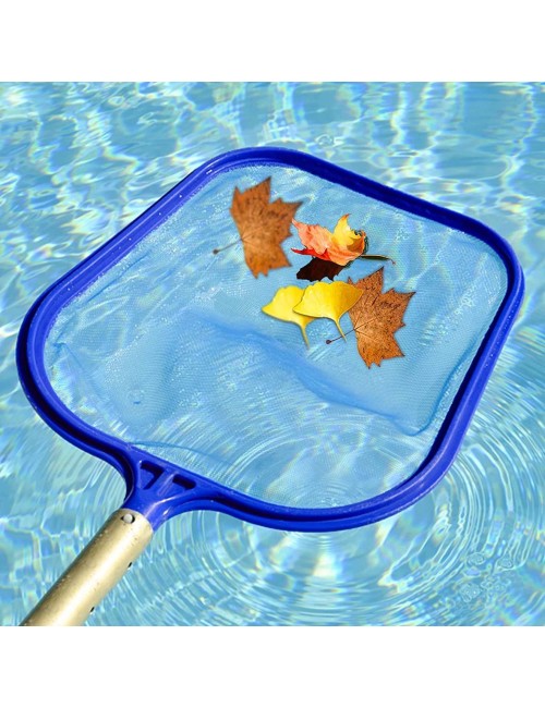 SWIMMING POOL LEAF SKIMER STRAIGHT NET SMALL RAKE