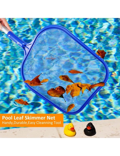 SWIMMING POOL LEAF SKIMER STRAIGHT NET SMALL RAKE