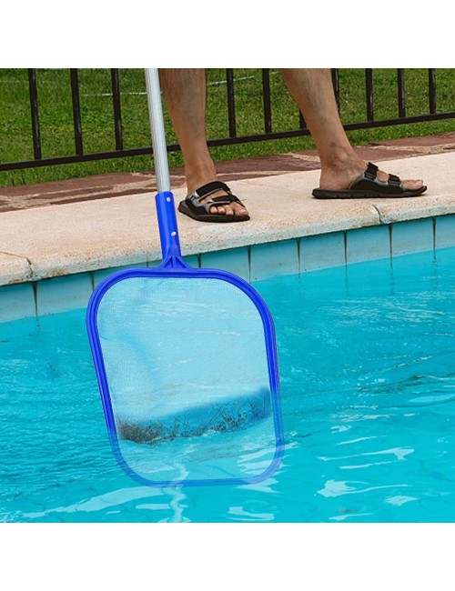SWIMMING POOL LEAF SKIMER STRAIGHT NET SMALL RAKE