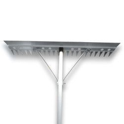 T109 ALUMINIUM CONCRETE RAKE 24T