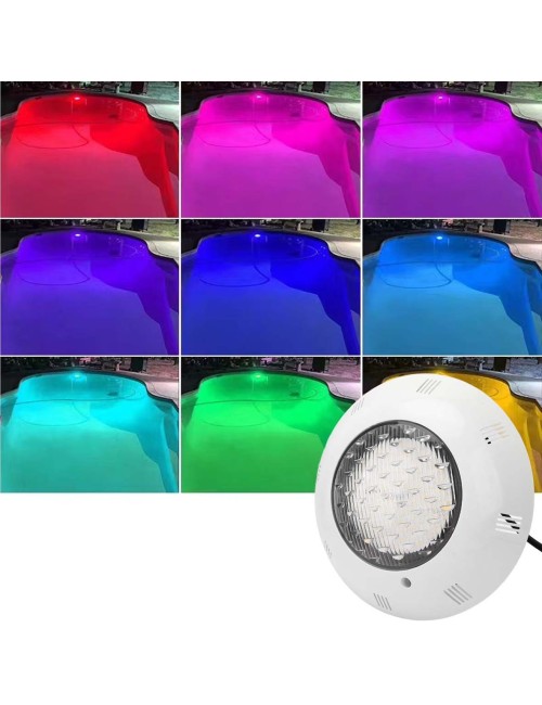 PL2010PS-1 12V 9W IP68 كشاف مسبح اصفر تحت الماءLED