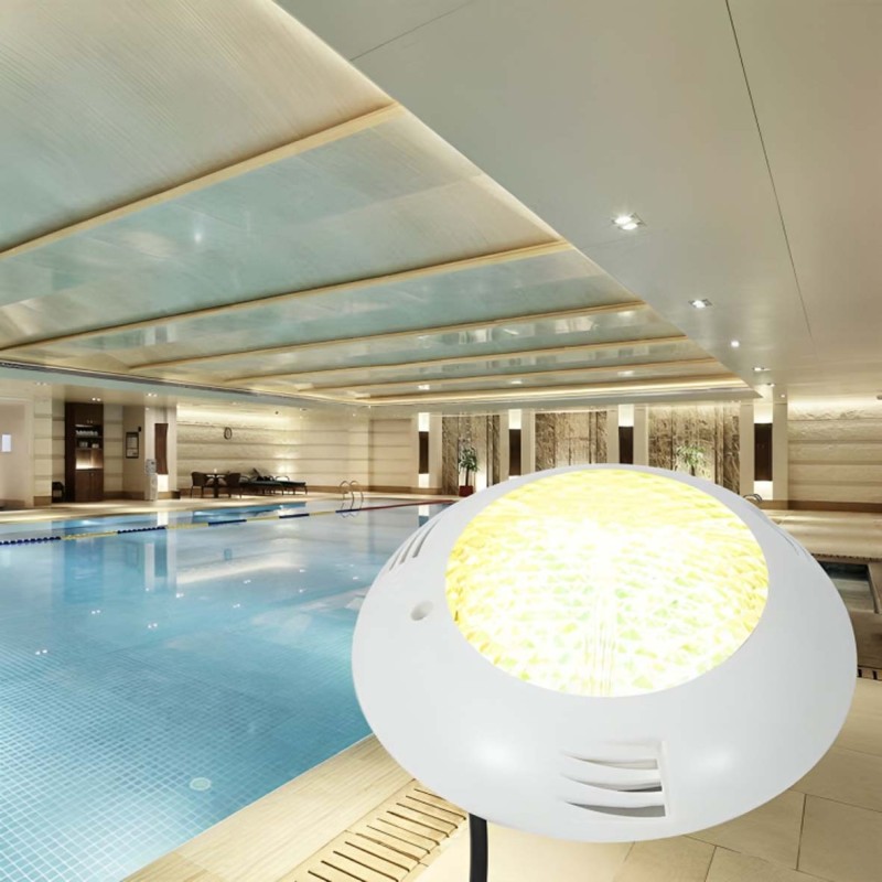 SH-007- ABS+UV POOL LIGHT UNDERWATER LED RGF+RF 12V IP68