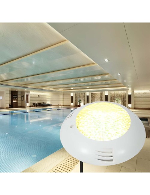 SH-007- ABS+UV RGB+RF 12V IP68 كشاف مع ريمورت مسبح تحت الماءLED