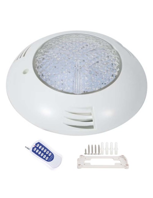SH-007- ABS+UV RGB+RF 12V IP68 كشاف مع ريمورت مسبح تحت الماءLED
