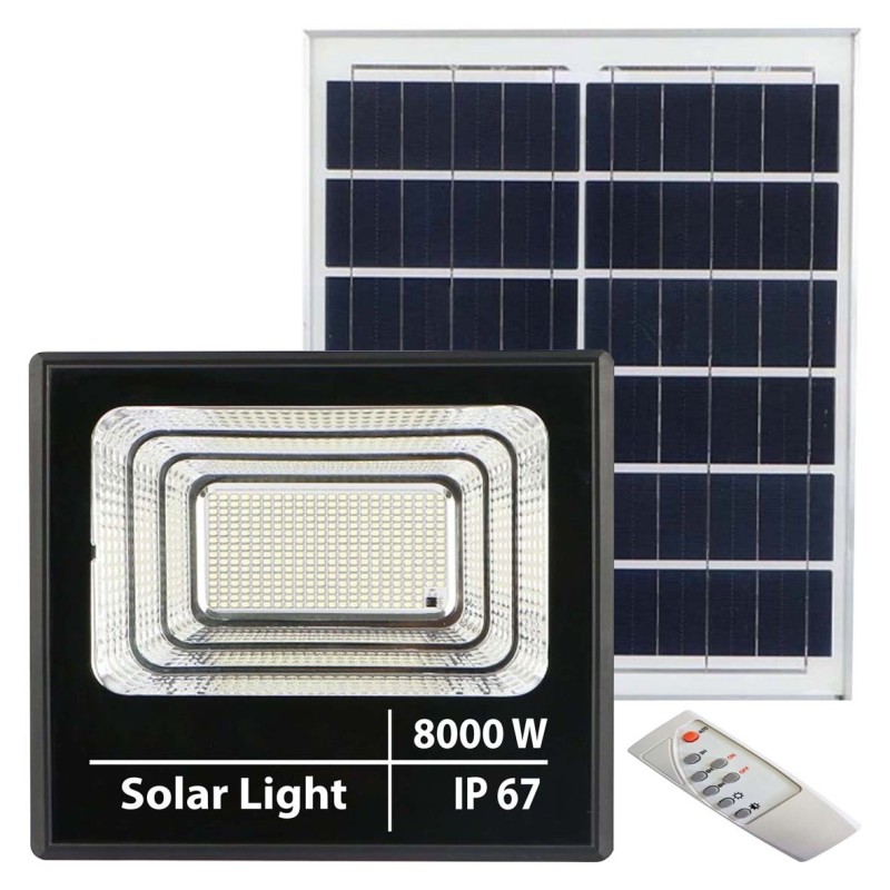 ECOPOWER-SOLAR FLOOD LIGHT OUTDOOR 8000W IP67