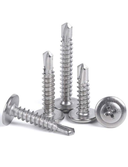 برغي جيبسون بورد سن ريشة ابيض 3/4"×6 TWN
