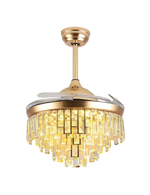 ECOPOWER- IF01 CEILING FAN LEVECHE INVISIBLE GOLDEN