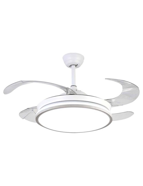 ECOPOWER- CEILING FAN LEVECHE INVISIBLE IF08 SILVER