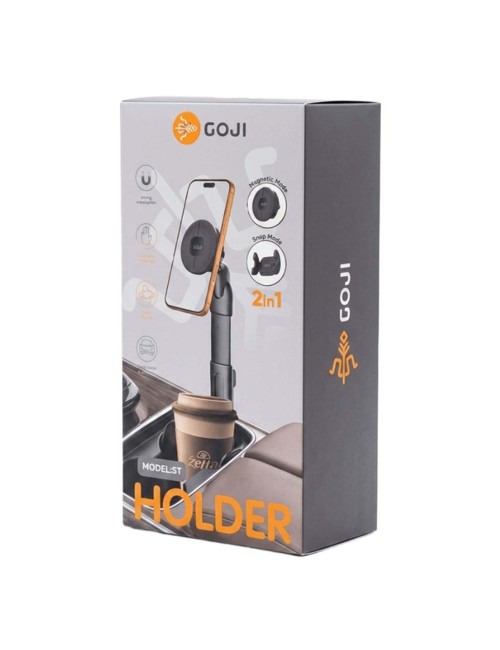 GOJI S7- 2-IN-1 MAGNETIC & SNAP CAR PHONE HOLDER