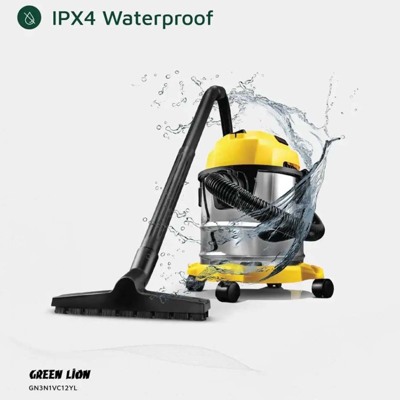 GN3N1VC12YL-3IN1 1000W 12LTR مكنسة كهربائية