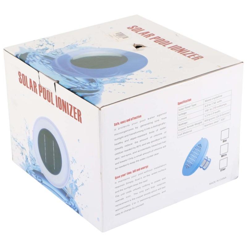 SOLAR POOL IONIZER