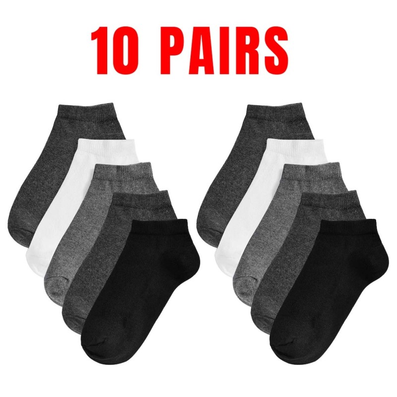 NS-80102 MENS ANKLE SOCKS 10PAIR