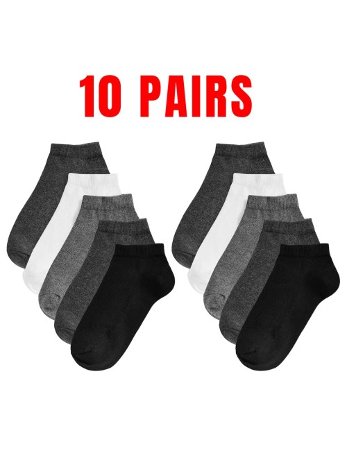 NS-80102 MENS ANKLE SOCKS 10PAIR
