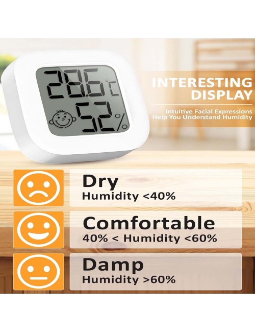 MULTI-FUNCTION ELECTRONIC THERMOMETER HYGROMETER INDOOR