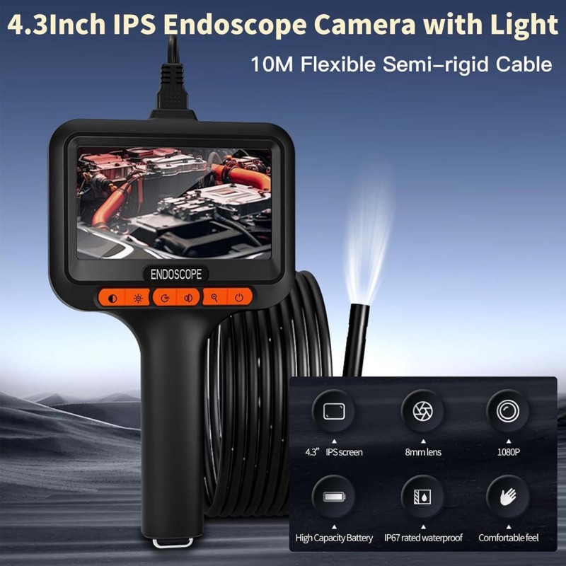 T42D41- INDUSTRIAL ENDOSCOPE CAMERA IP67