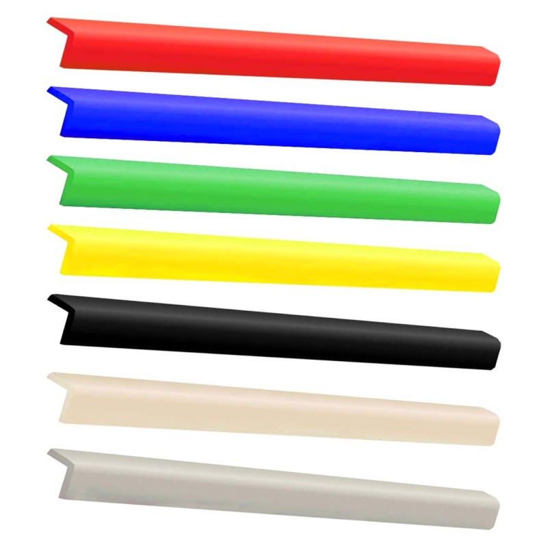 PU SAFETY CORNER GUARD MULTI-COLOUR 1MTR