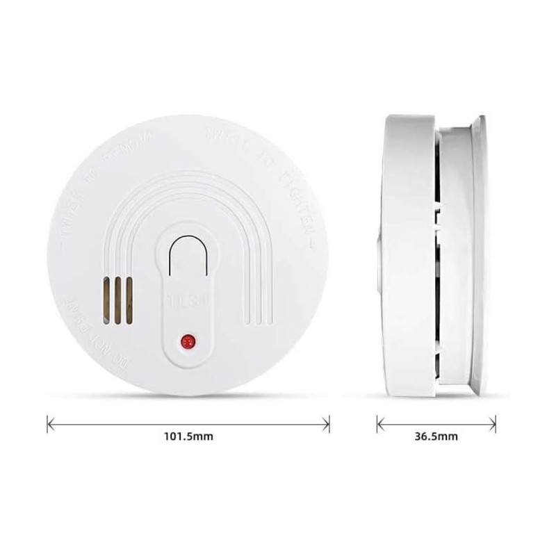 SMOKE DETECTOR-DC PV جهاز انذار حريق دخان كندي