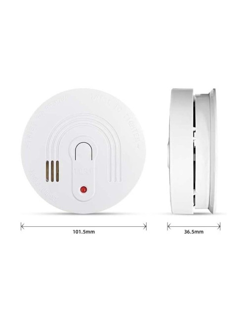 SMOKE DETECTOR-DC PV جهاز انذار حريق دخان كندي