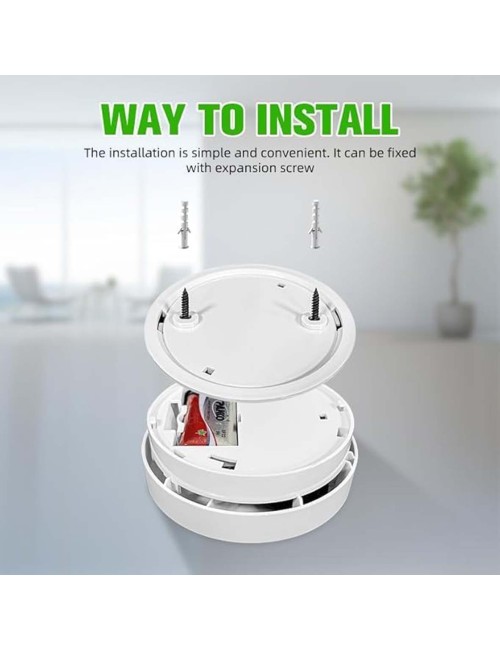 SMOKE DETECTOR-DC PV جهاز انذار حريق دخان كندي