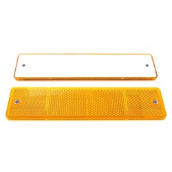 KOREALITE-RECTANGLE REFLECTOR YELLOW 18CM X 4CM