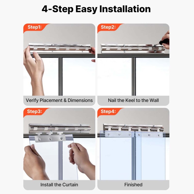 PVC CURTAIN HANGER