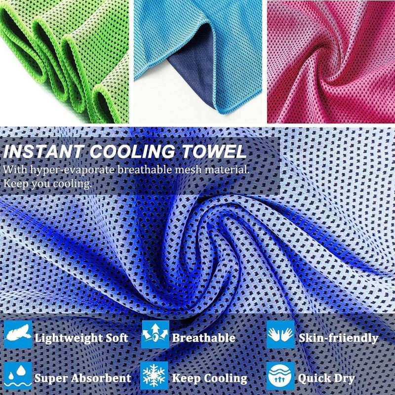 COOL TOWEL MULTICOLOR 50 X 100